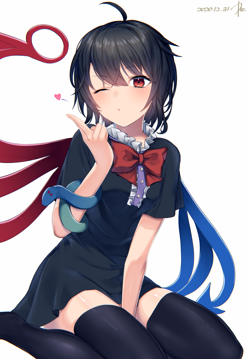 This is a pixiv picture whose title is nue-chan.