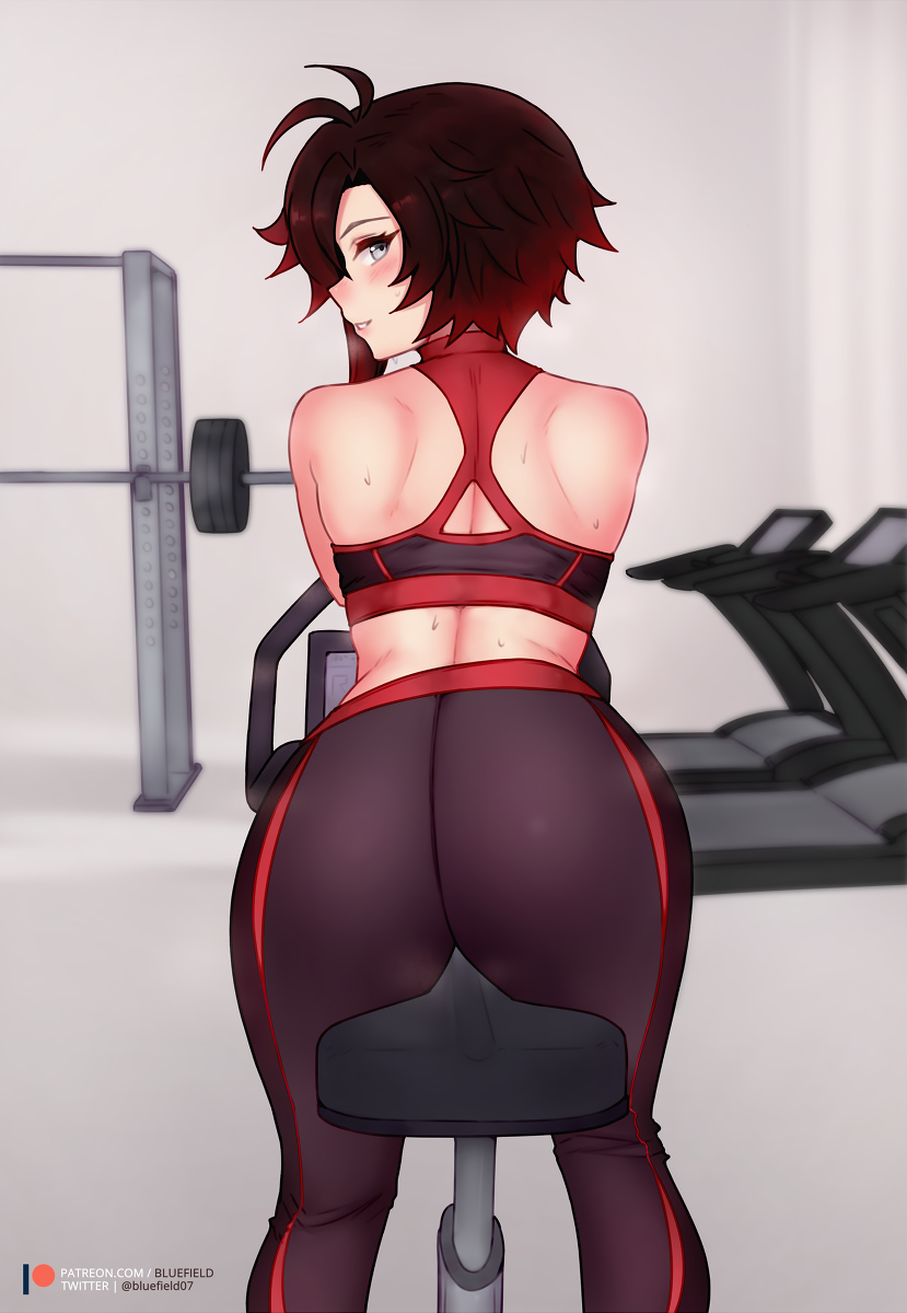 This is a pixiv picture whose title is Ruby Rose.