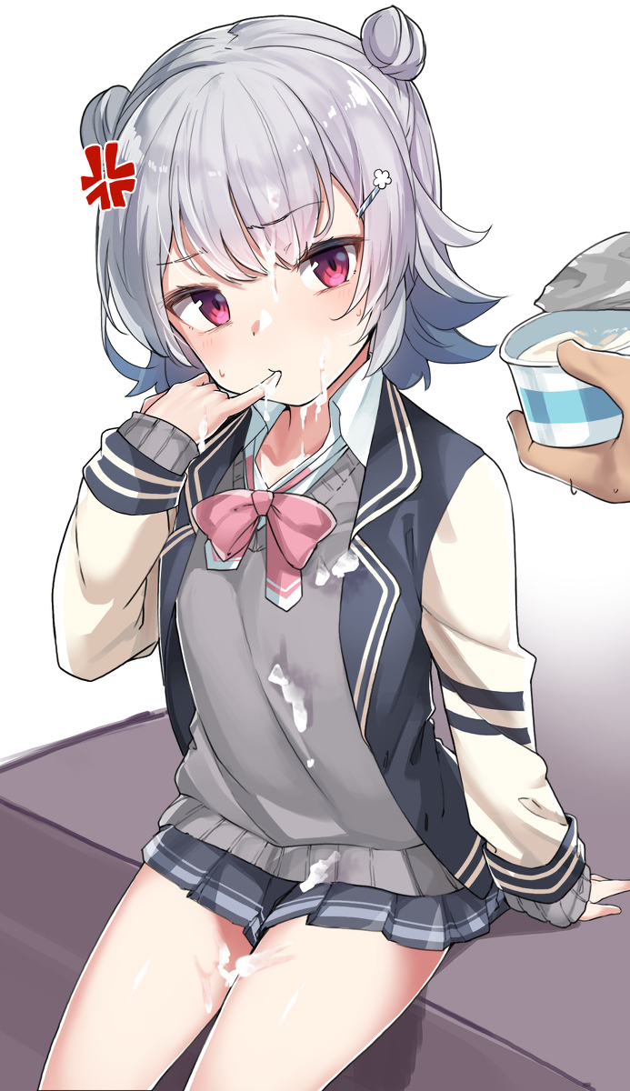 This is a pixiv picture whose title is 小春六花ちゃんとヨーグルトとガーターベルト.
