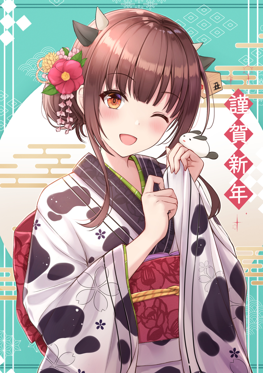 This is a pixiv picture whose title is あけましておめでとうございます！.