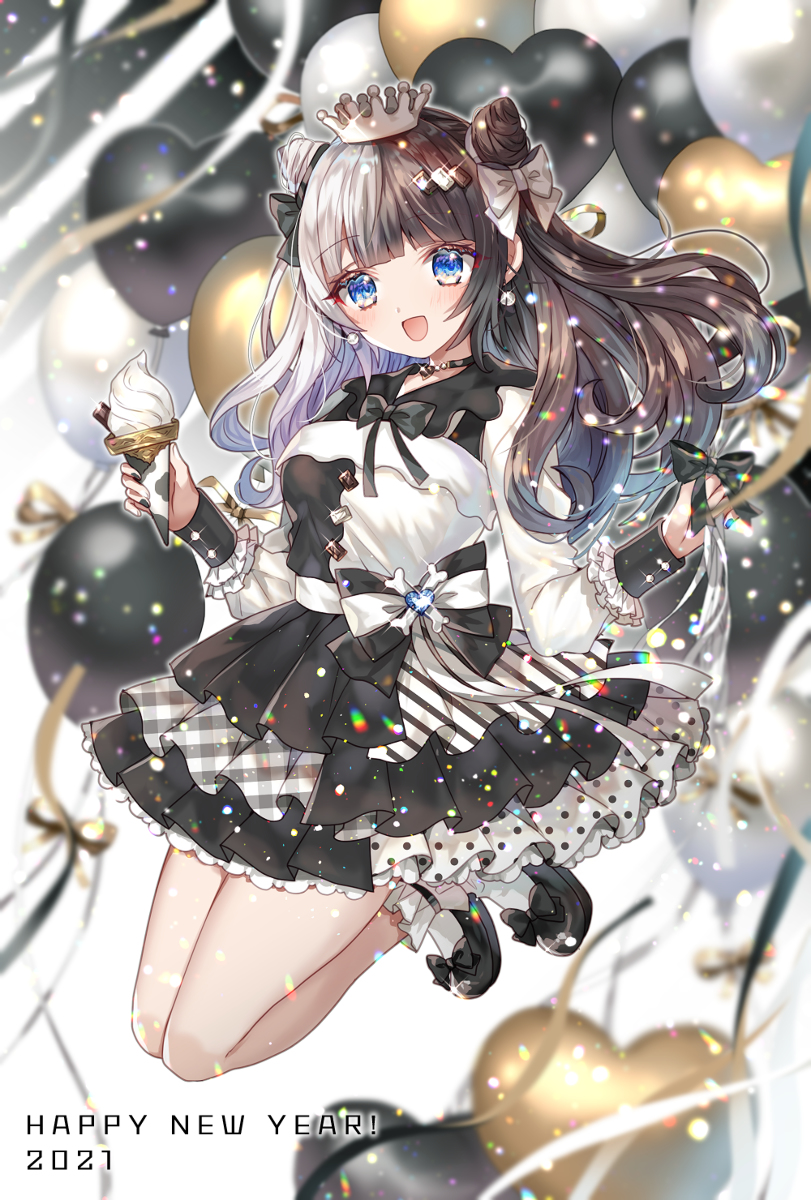 This is a pixiv picture whose title is 年賀絵2021.