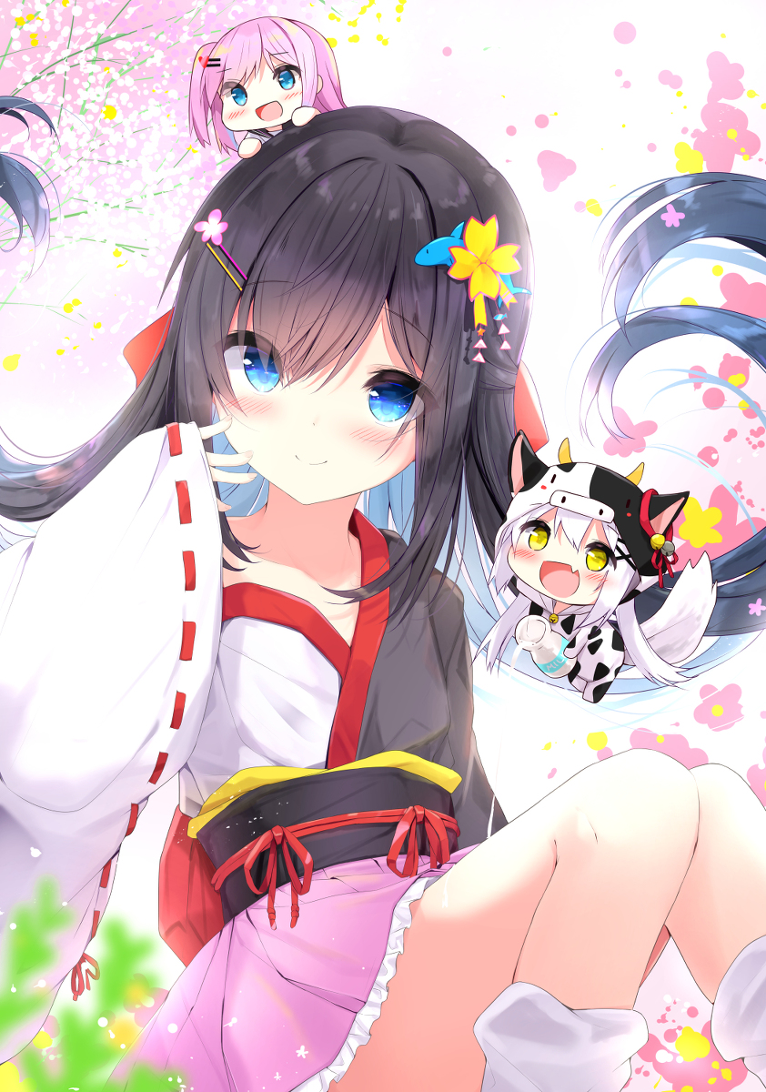 This is a pixiv picture whose title is あけおめ。.