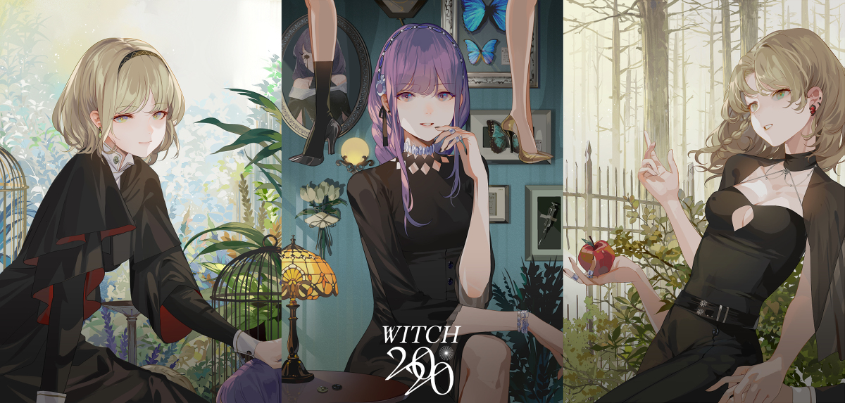 This is a pixiv picture whose title is Modern Witch.