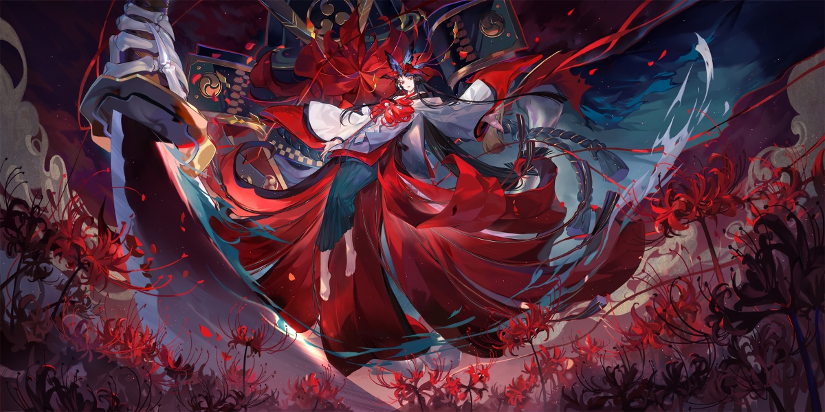 This is a pixiv picture whose title is higan bana.