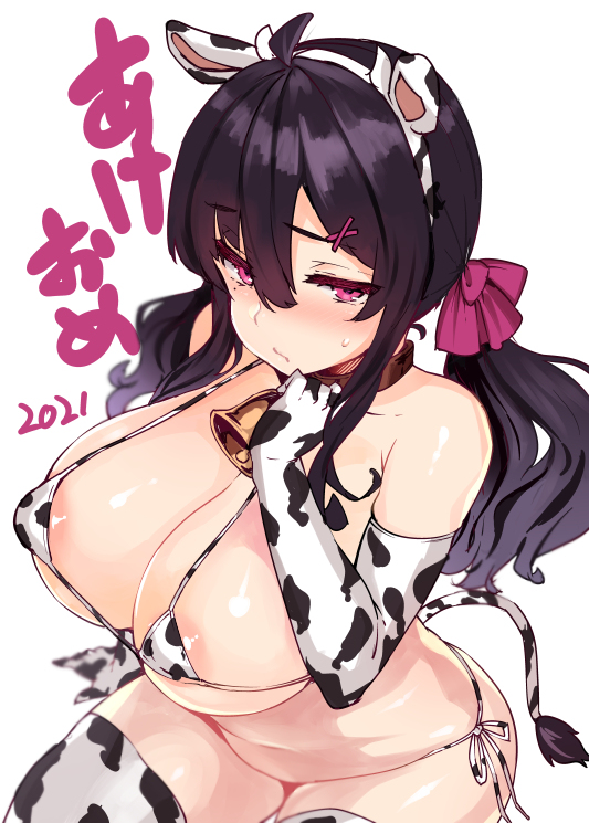 This is a pixiv picture whose title is 丑.
