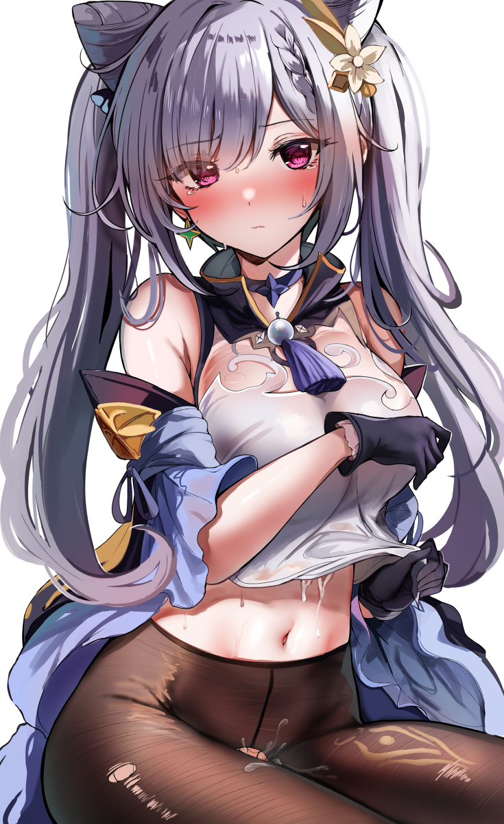 This is a pixiv picture whose title is 朝の刻晴ちゃん。.