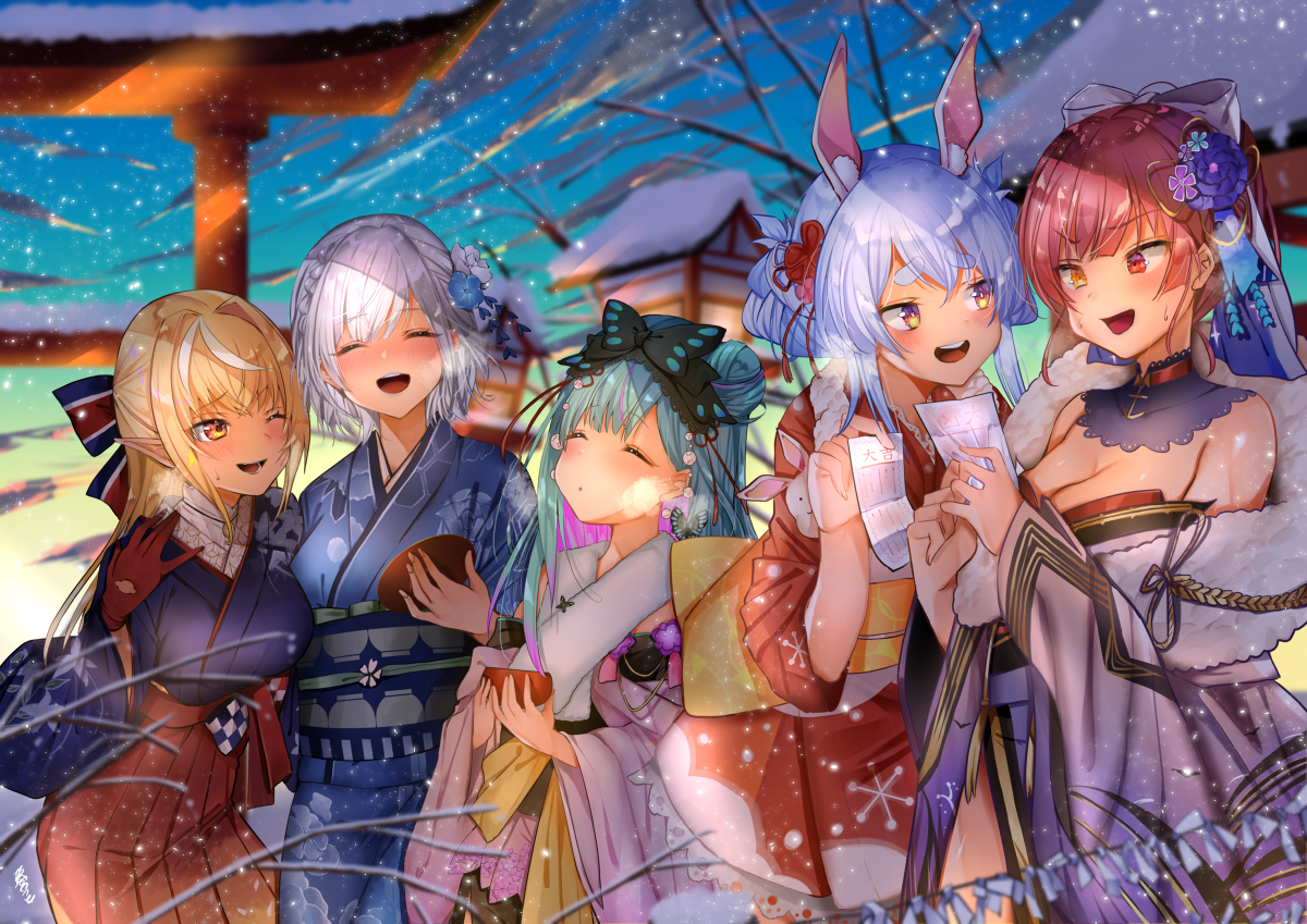 This is a pixiv picture whose title is あけましておめでとうございます！.