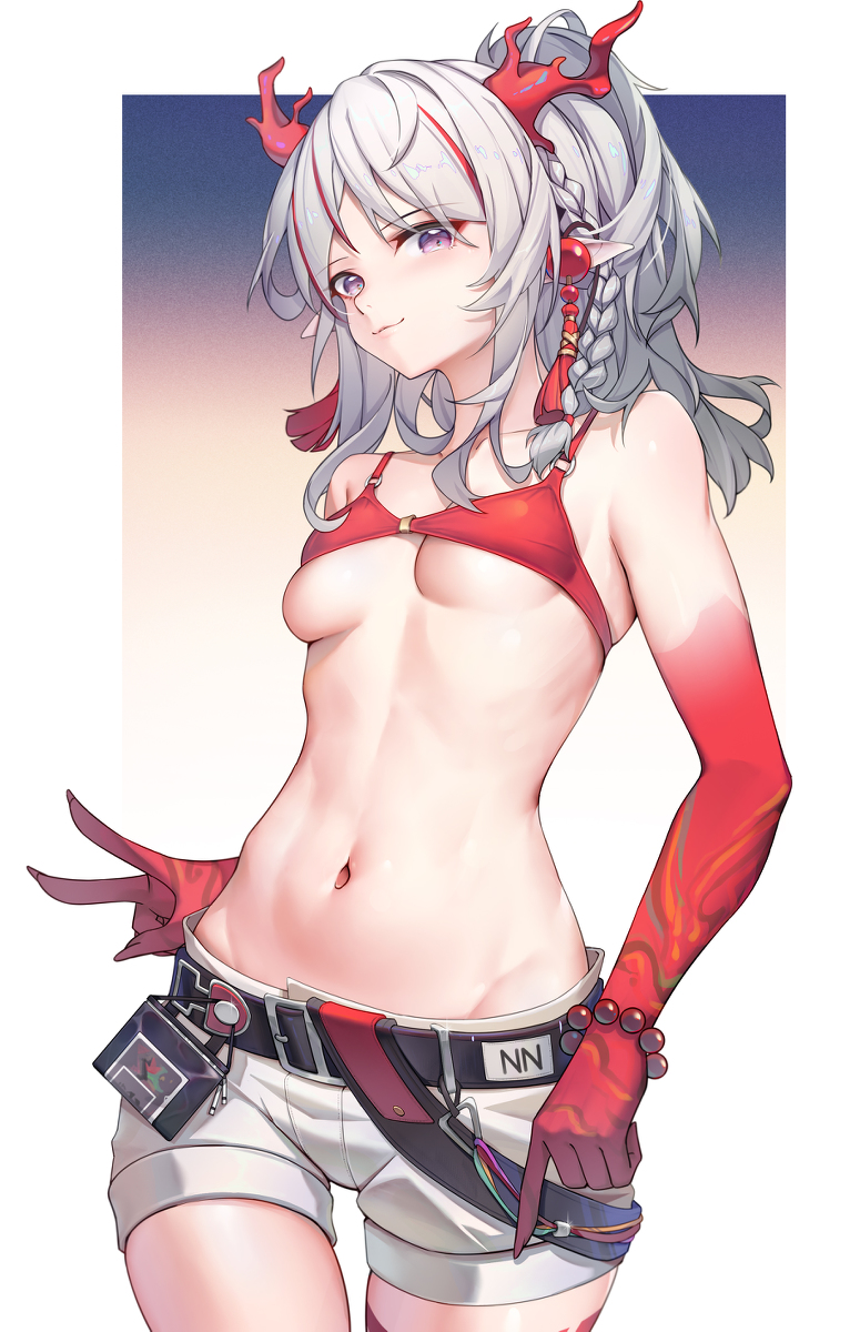 This is a pixiv picture whose title is 明日方舟 年.