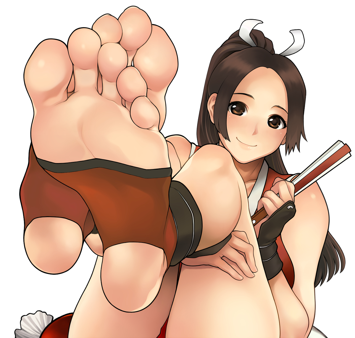 This is a pixiv picture whose title is 不知火さん.