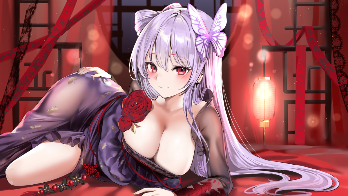 This is a pixiv picture whose title is commission.