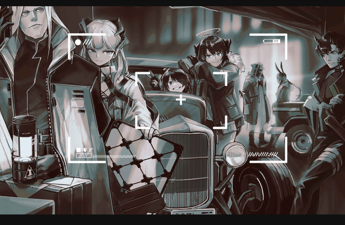 This is a pixiv picture whose title is 年始警邏業務.