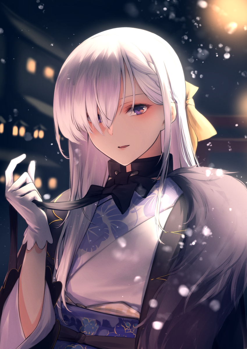 This is a pixiv picture whose title is 正月のメイド長.