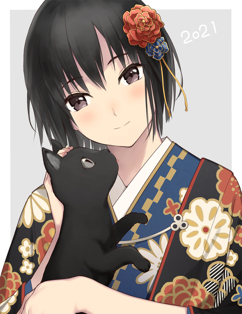 This is a pixiv picture whose title is あけましておめでとうございます.