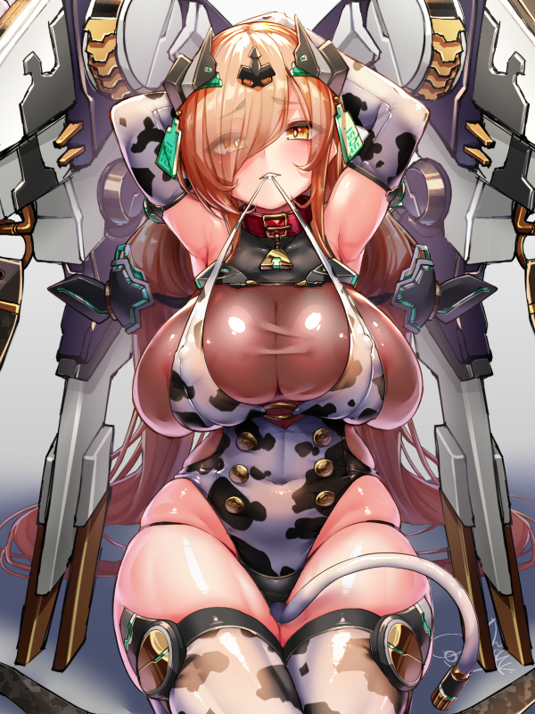 This is a pixiv picture whose title is うしさん.