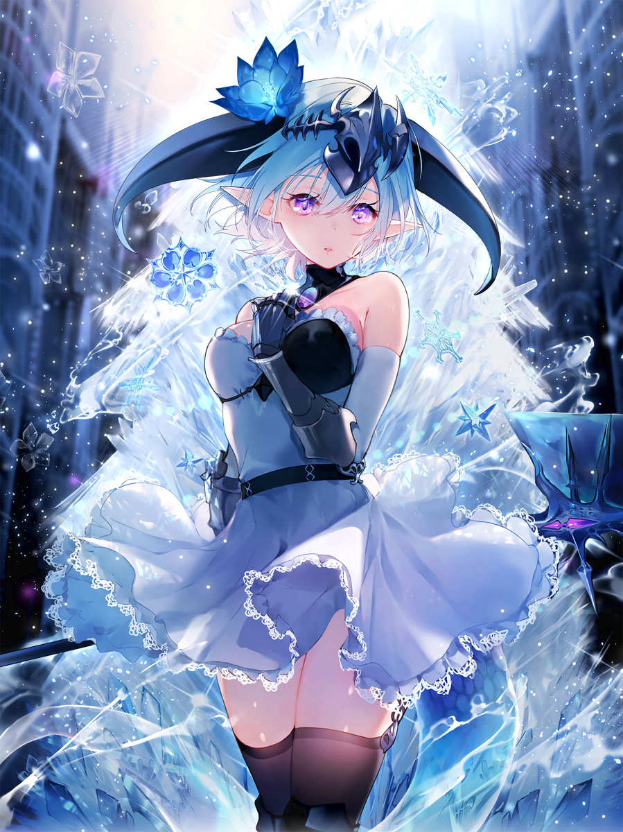 This is a pixiv picture whose title is 聖夜・フィルレイン.