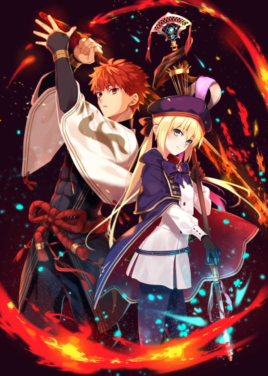 This is a pixiv picture whose title is 描き初め.