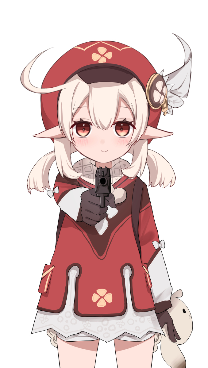 This is a pixiv picture whose title is クレーちゃん、どうして.