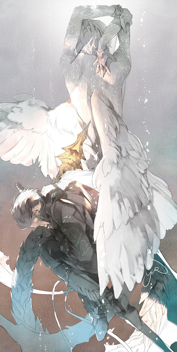 This is a pixiv picture whose title is World of V.