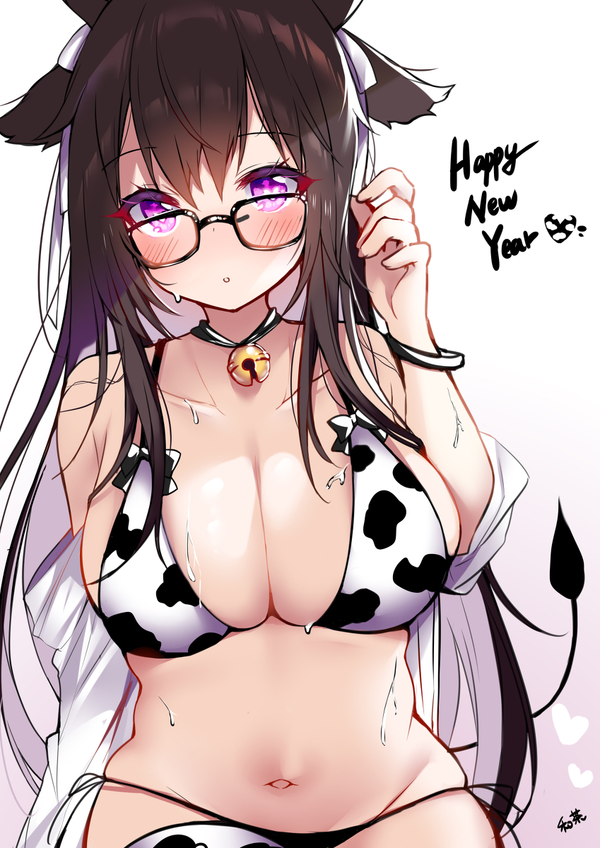 This is a pixiv picture whose title is 🐂.