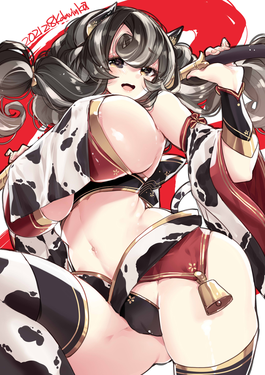This is a pixiv picture whose title is 丑.