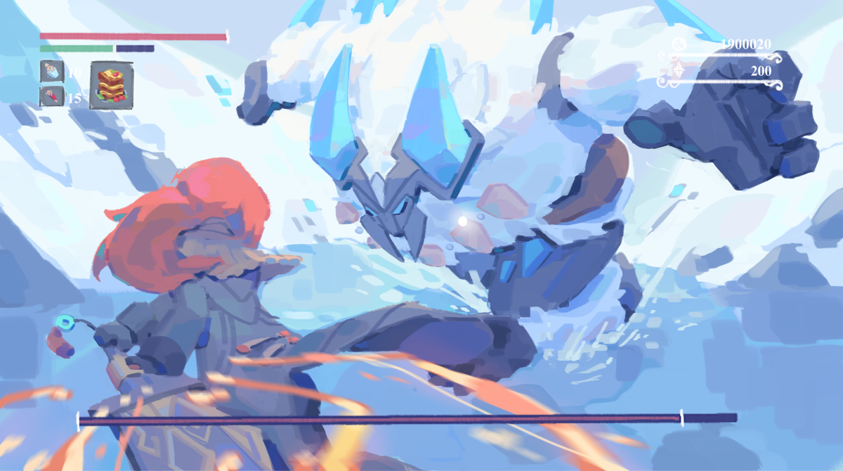 This is a pixiv picture whose title is Dragonspine （原神・Genshin Impact）.