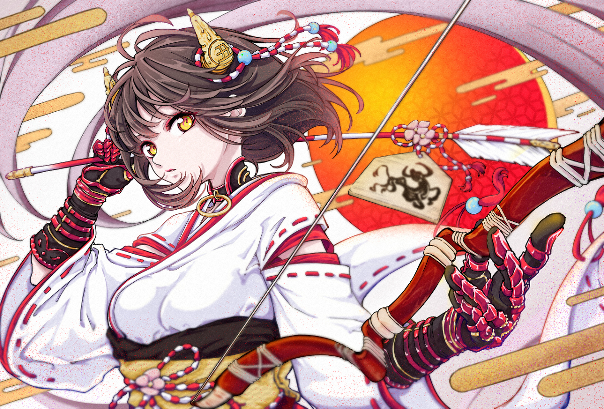 This is a pixiv picture whose title is 災破りを携えて.