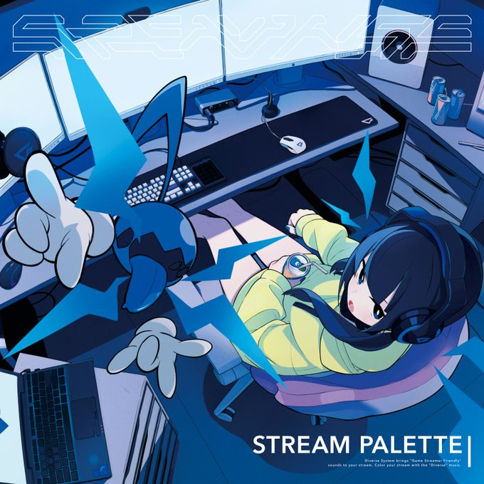 This is a pixiv picture whose title is DiverseSystem「StreamPalette」.