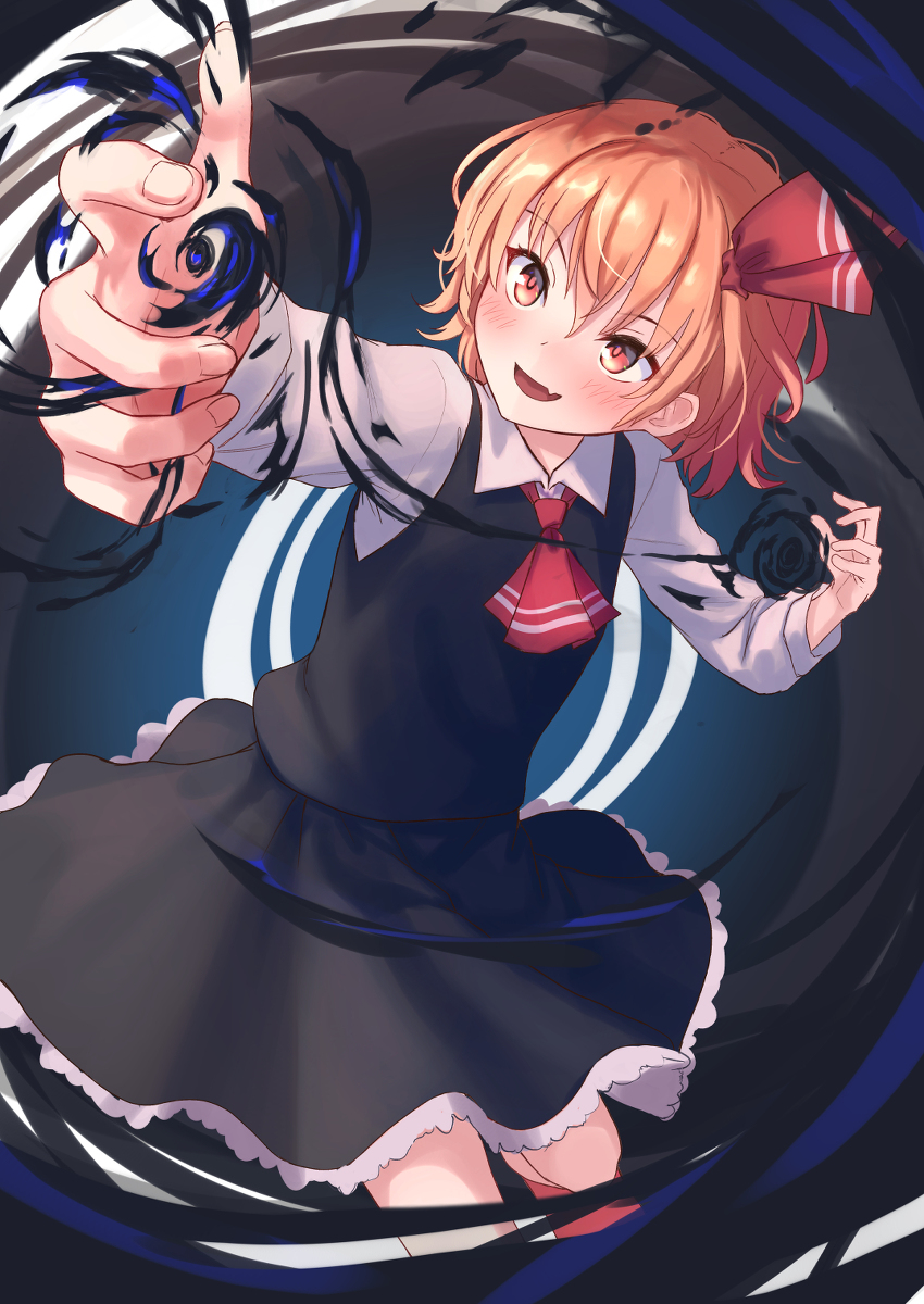 This is a pixiv picture whose title is ルーミア.