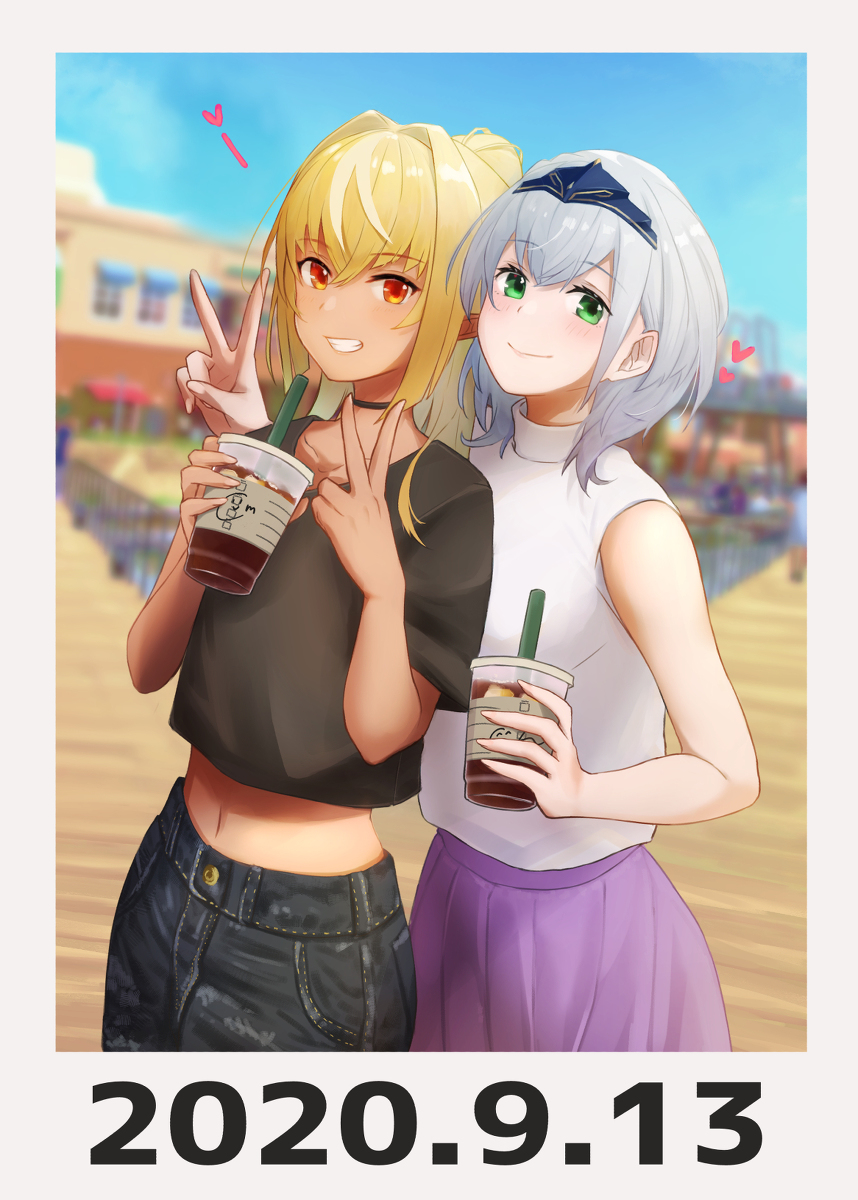 This is a pixiv picture whose title is ノエフレ.