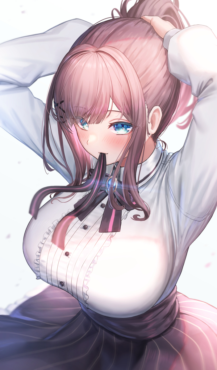 This is a pixiv picture whose title is 本気出す！.