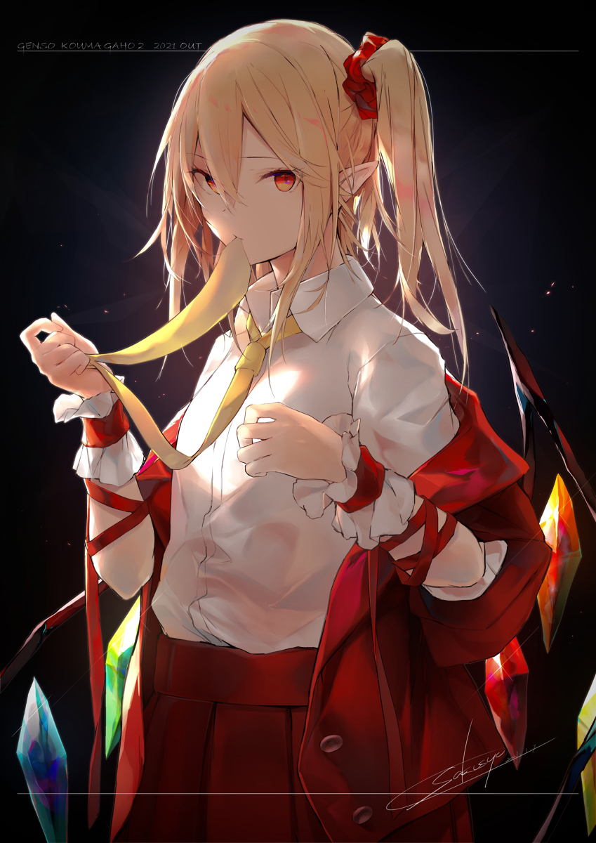 This is a pixiv picture whose title is フランドール.