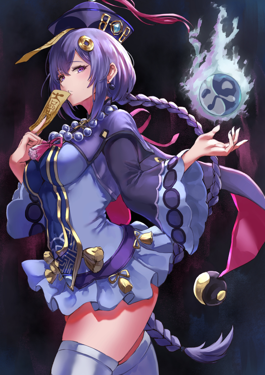 This is a pixiv picture whose title is 七七.