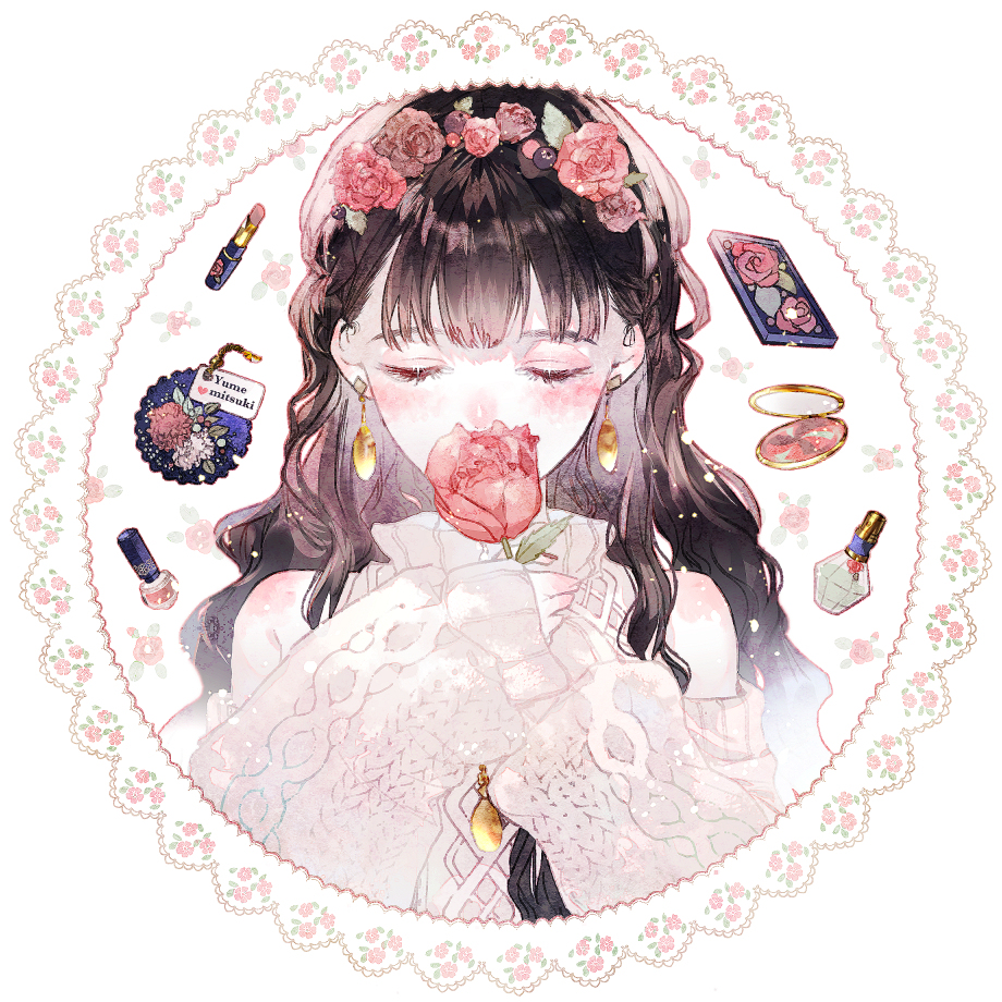 This is a pixiv picture whose title is グッズ[手鏡/LINE着せ替え].