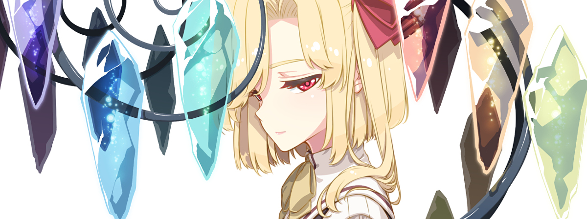 This is a pixiv picture whose title is フランドール.