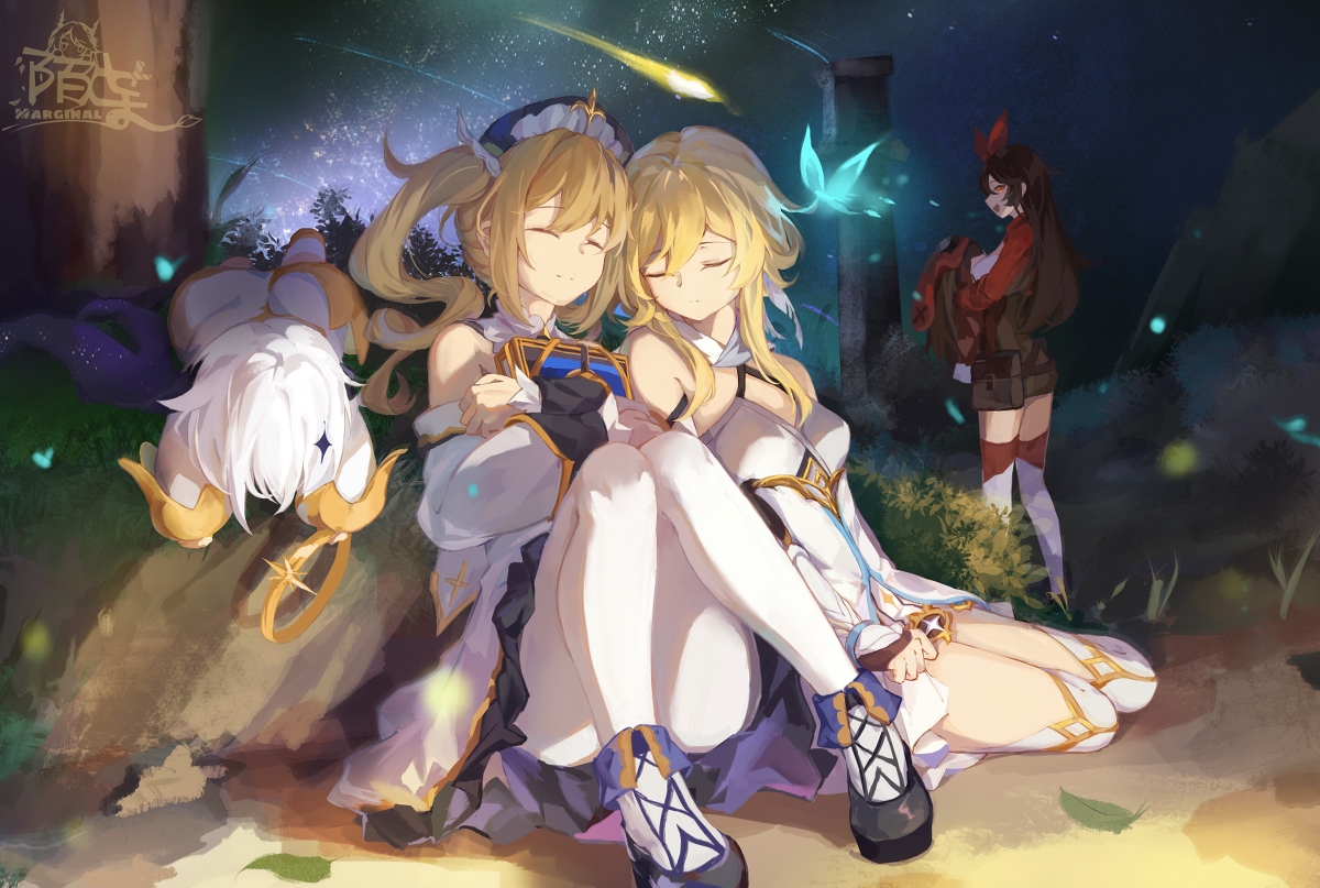 This is a pixiv picture whose title is 把之前糊的重新传了.