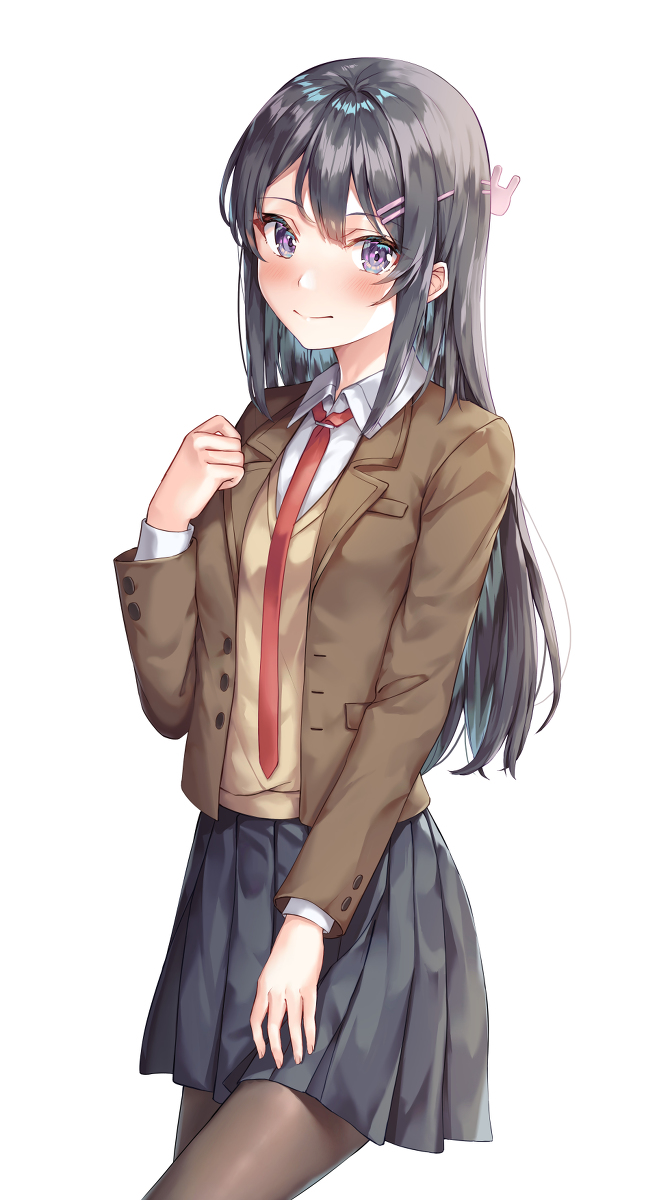 This is a pixiv picture whose title is 桜島麻衣.