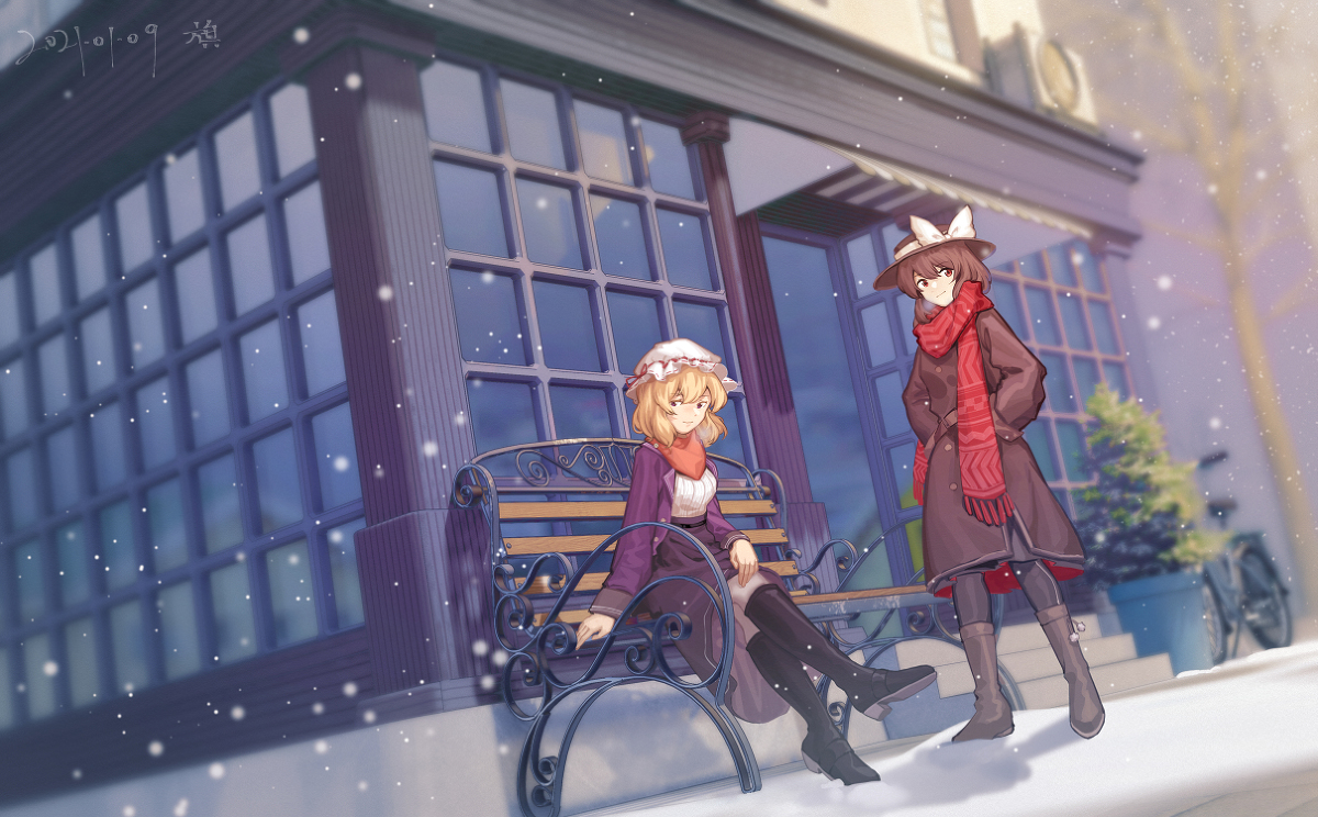 This is a pixiv picture whose title is 2021 冬.