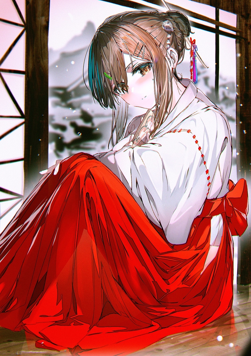 This is a pixiv picture whose title is HNY.