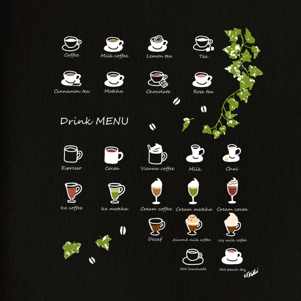 This is a pixiv picture whose title is Drink MENU.
