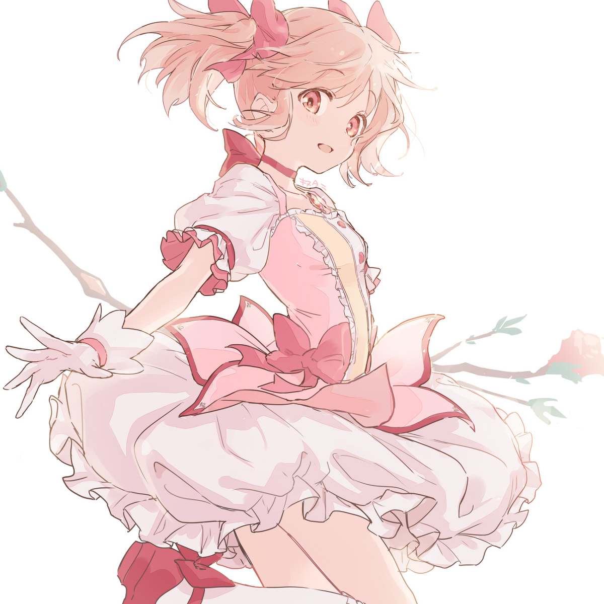 This is a pixiv picture whose title is まどか.
