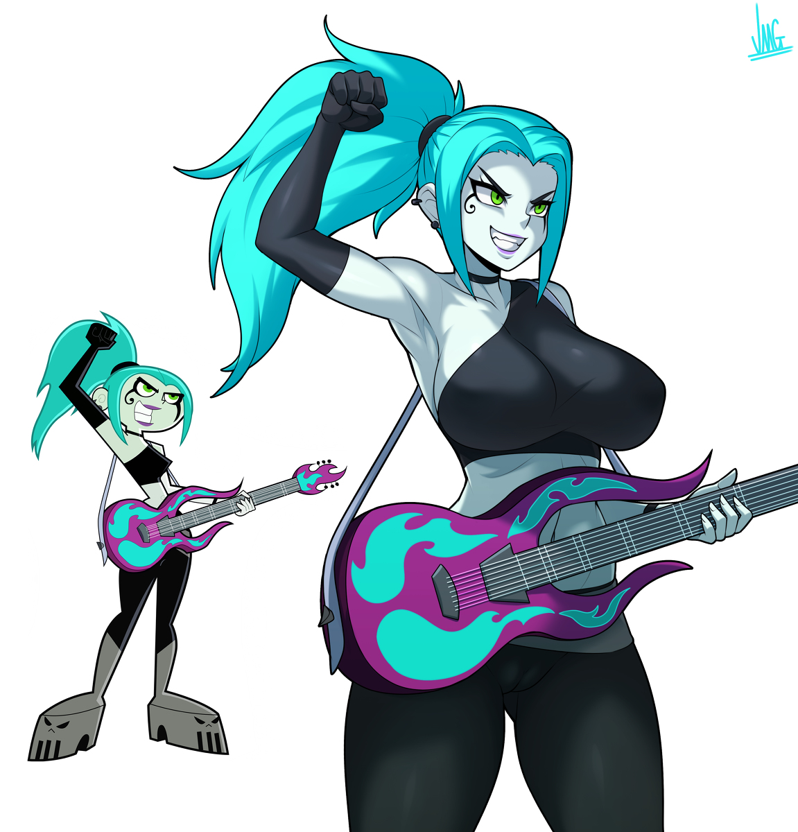 This is a pixiv picture whose title is Ember McLain.