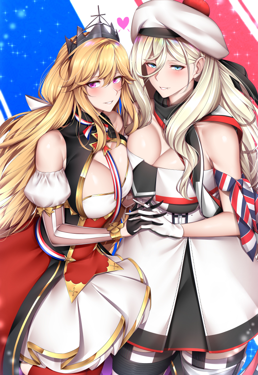 This is a pixiv picture whose title is Richelieu ×2.