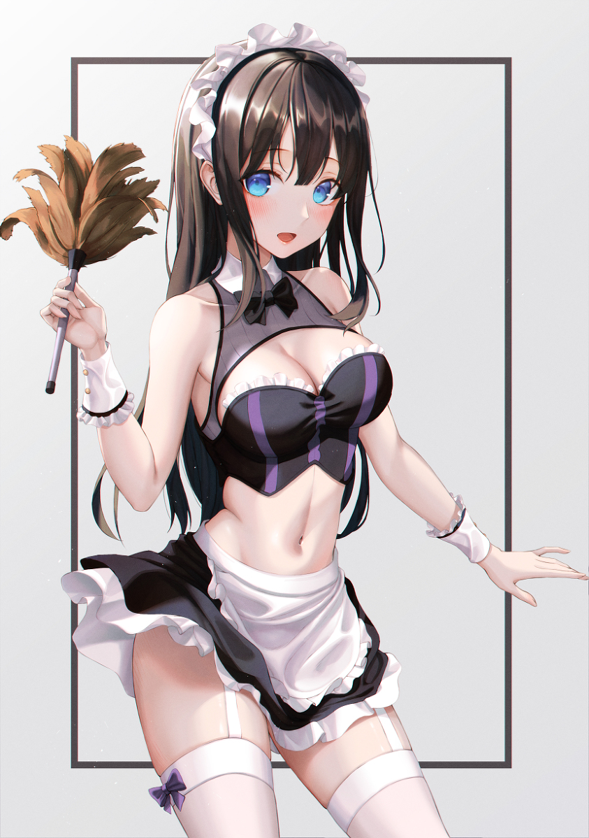 This is a pixiv picture whose title is MAID.