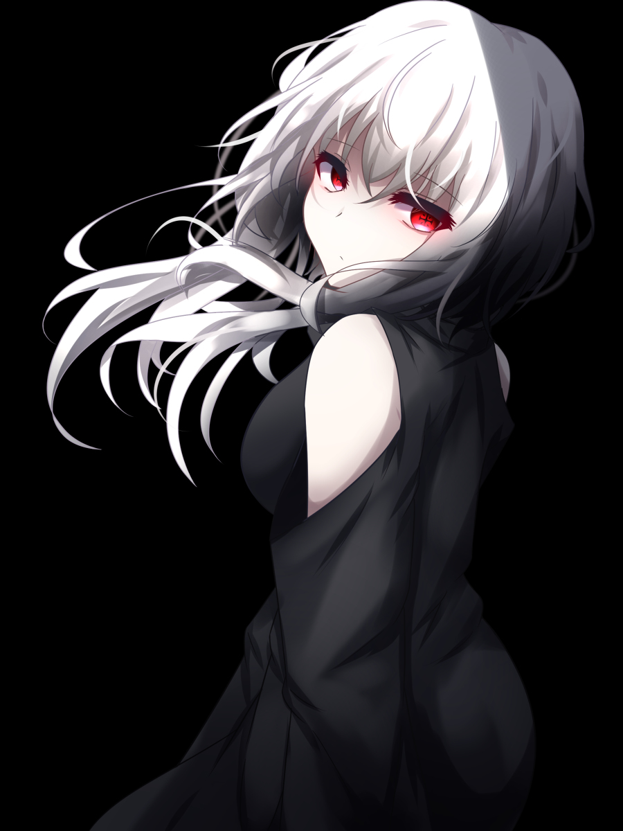 This is a pixiv picture whose title is アルビノ.