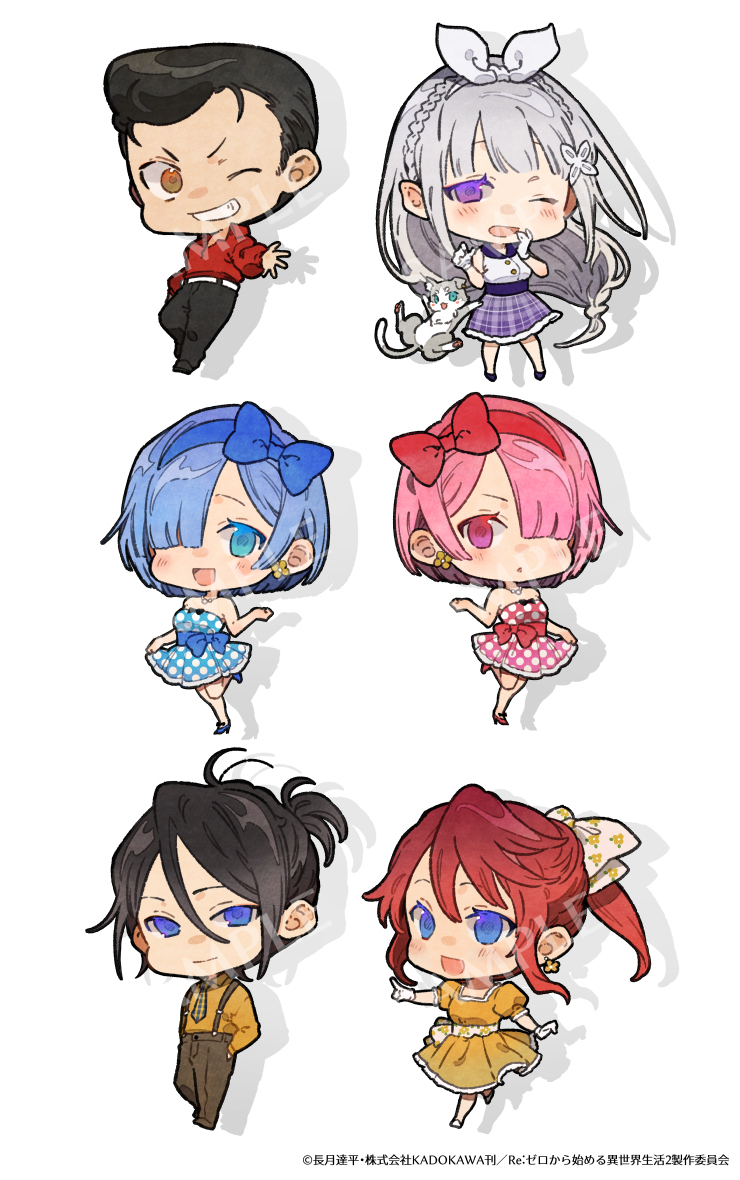 This is a pixiv picture whose title is リゼロSD.