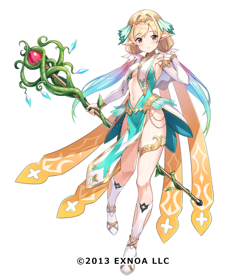 This is a pixiv picture whose title is 【千年戦争アイギス】妖精賢者テュト.