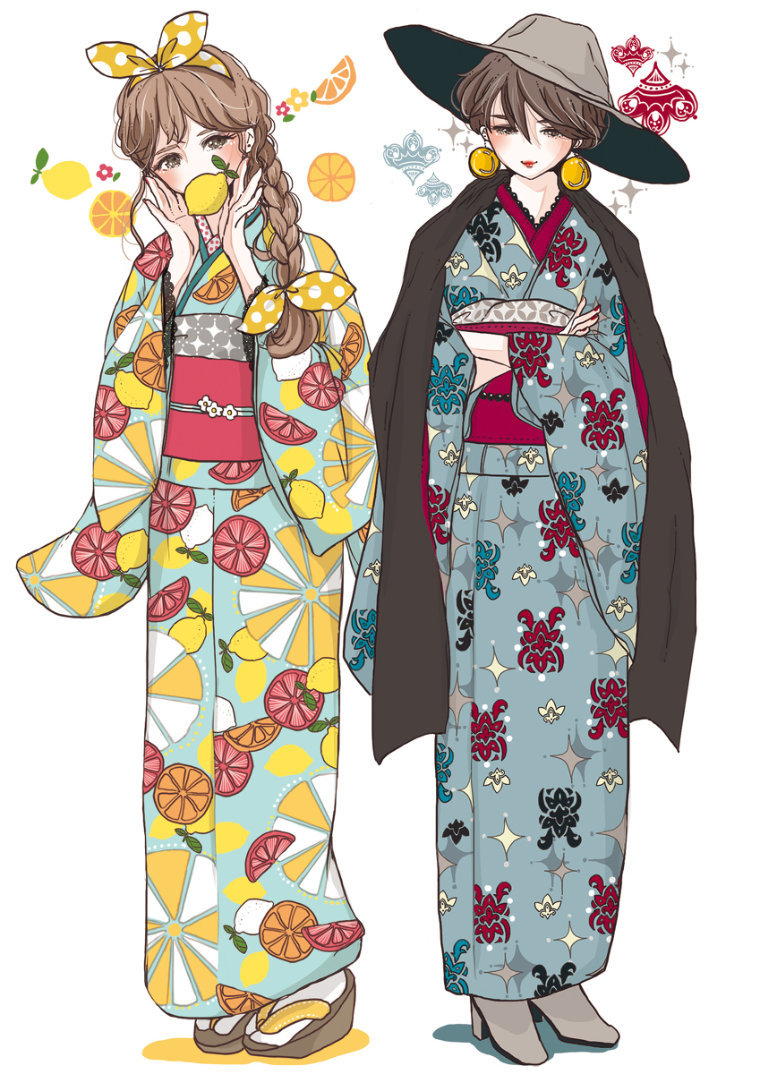 This is a pixiv picture whose title is レモン＆シック.