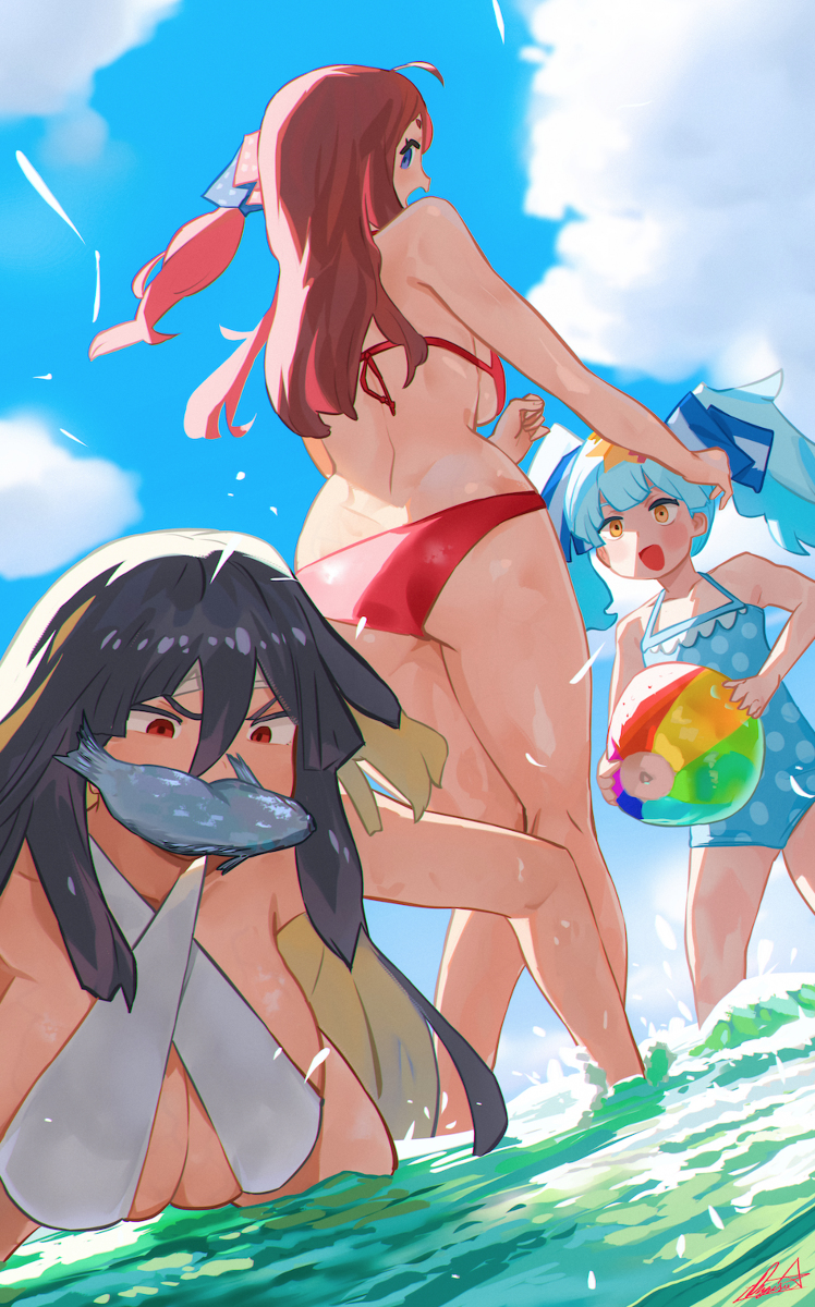 This is a pixiv picture whose title is じゃーい！.
