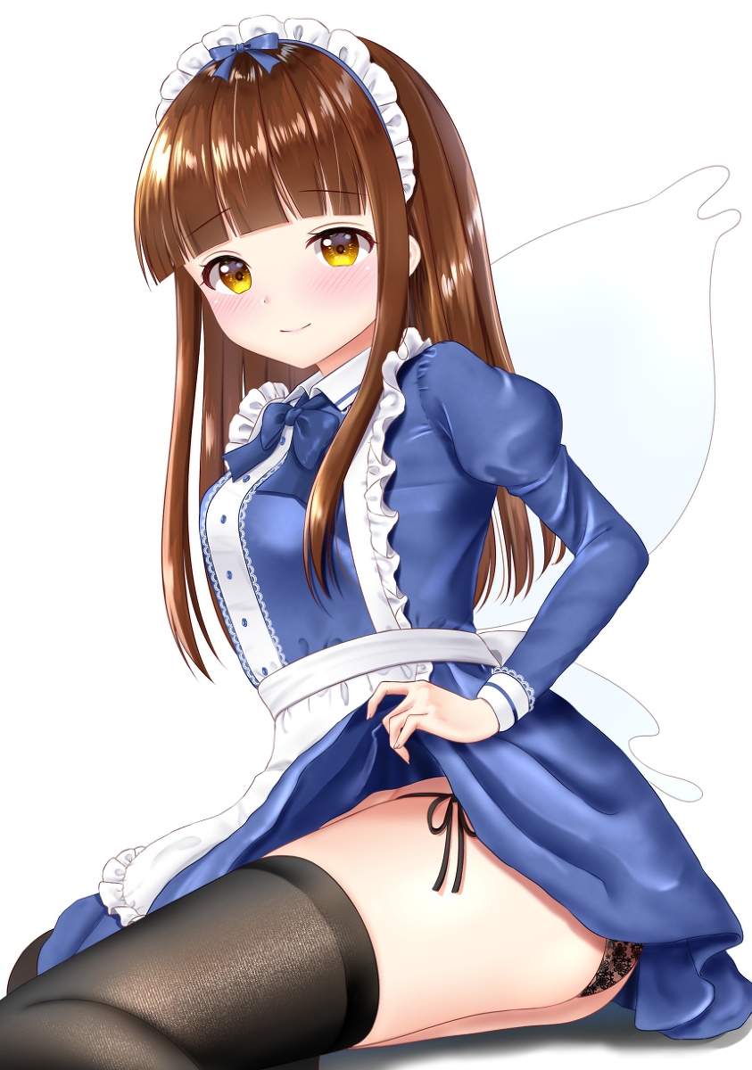 This is a pixiv picture whose title is メイドスターちゃん.