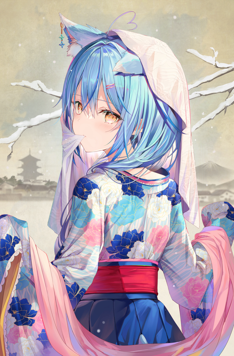 This is a pixiv picture whose title is 無題.